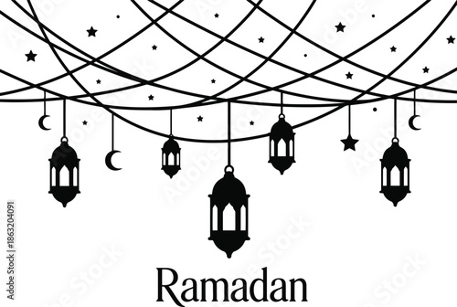 Elegant Ramadan Lanterns Design for Celebration and Decor