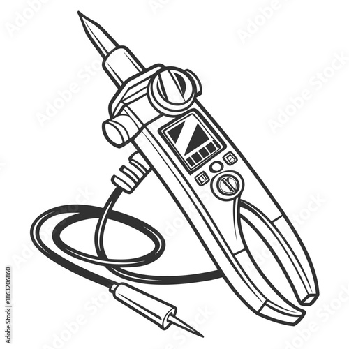 Handheld Digital Tester Electronic Utility Tool