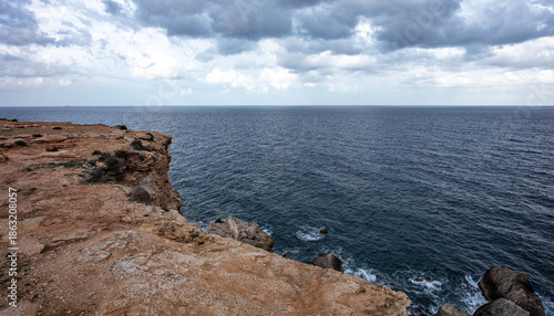 Puffin Cliffs at Rdum-tal-Madonna Mellieha Malta