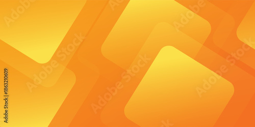 Abstract orange and yellow geometric background. Dynamic shapes composition. Cool background design for posters. Vector illustration eps.10