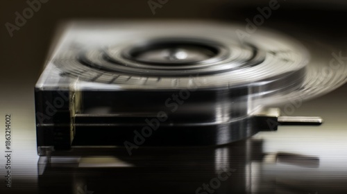 retractable. Retractable metal tape measure being withdrawn into its plastic case. product launch decks, UI/UX mockups, designed for data visualization dashboards and holographic UIs.
