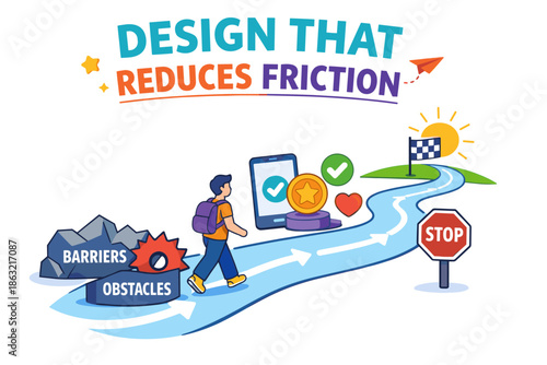 Design reducing friction with innovative solutions for smooth user experience