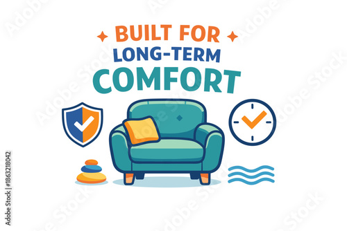 Built for long-term comfort: cozy armchair with relaxing vibes and longevity promise