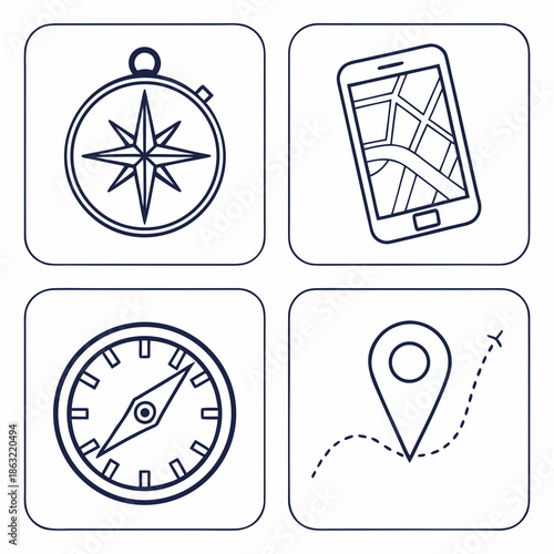 Financial Management & Investment Icons