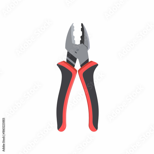 pliers isolated on white