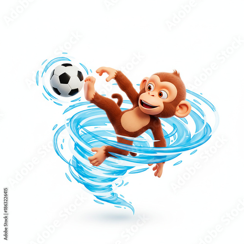 gaming mascot - monkey