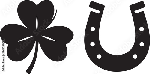 Saint Patrick's Day Icons Vector Art & Graphics