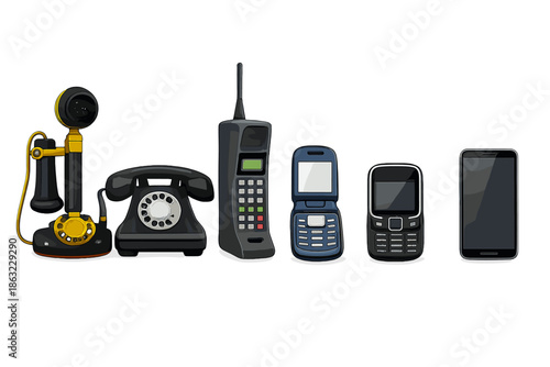 Evolution of Telecommunication Devices