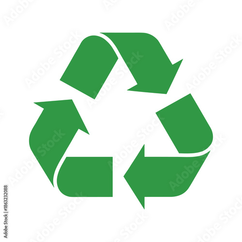 The recycling symbol Vector
