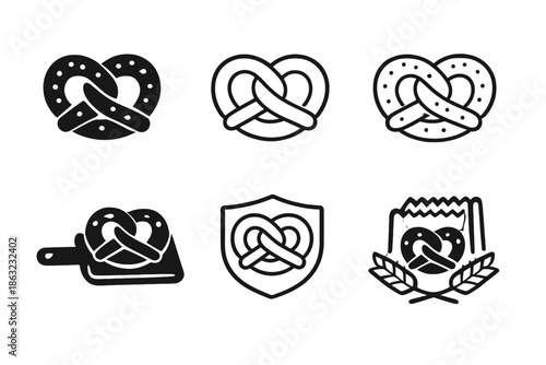Collection of Pretzel Icons