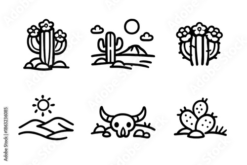 Wallpaper Mural Desert Icons Collection Torontodigital.ca