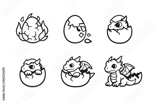 Baby Dragon Hatching Sequence