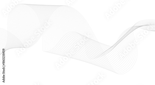 Abstract wave element for design. Digital frequency track equalizer. Abstract wave element for design. Wave with lines created using blend tool.