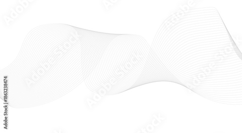Abstract wave element for design. Digital frequency track equalizer. Abstract wave element for design. Wave with lines created using blend tool.