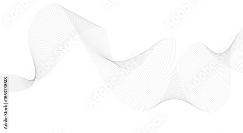 Abstract wave element for design. Digital frequency track equalizer. Abstract wave element for design. Wave with lines created using blend tool.