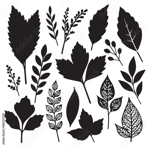 set of leaves