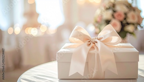 Elegant Gift Box for a Special Occasion, Generative AI