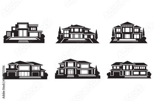 Luxury Villa Concept – Modern House, Residential Property, and Dream Home Design