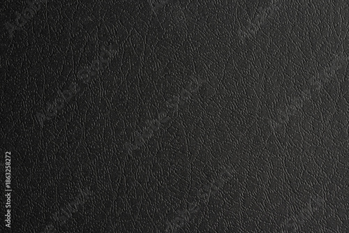 Macro texture of black artificial leather