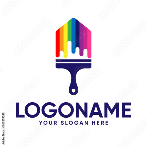 Paint House Premium Logo Design