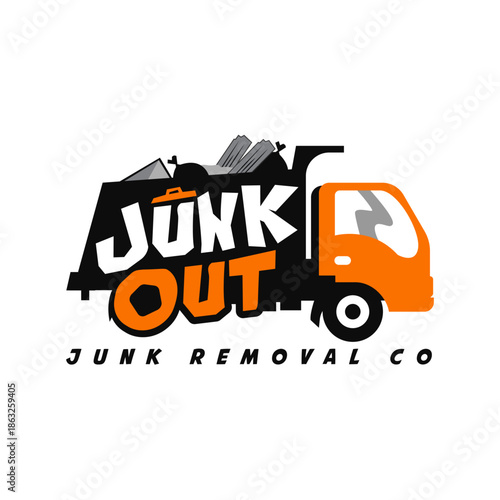 Junk Removal Premium Logo Design