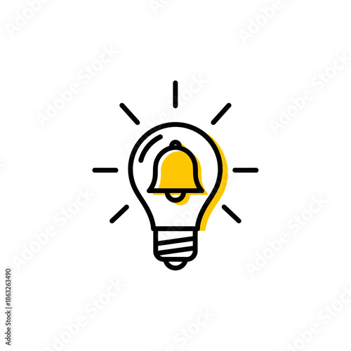 Light Bulb with Bell Inside.