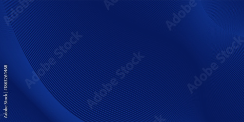 Premium background design with diagonal dark blue line pattern. Vector horizontal template for digital lux business banner, contemporary formal invitation, luxury voucher, prestigious gift certificate