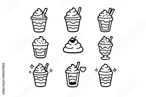 Dessert Icons Set