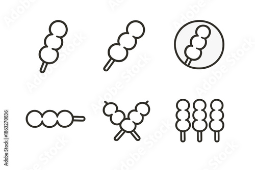 Dango Skewers Icons