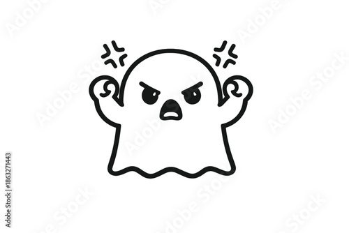 Angry Ghost Icon