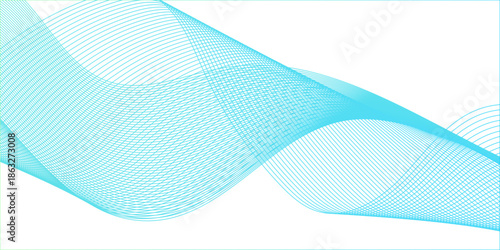 Dynamic minimal smoke sound line. Energy abstract smooth colorful gradient frequency isolated element creative blend. Science tech swirls with thin twisted connected vibration simple grid.