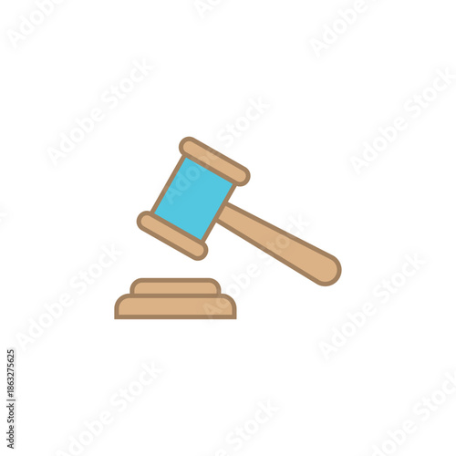 Iconos sobre leyes, abogados y juzgados