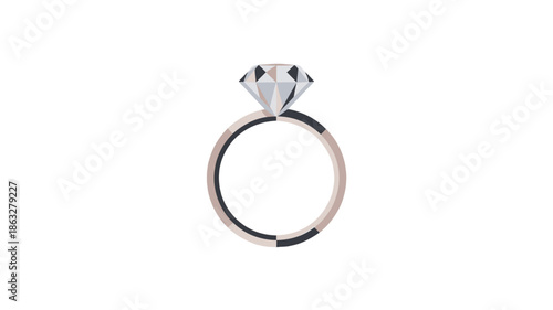 Elegant Diamond Ring: A Symbol of Love and Commitment.