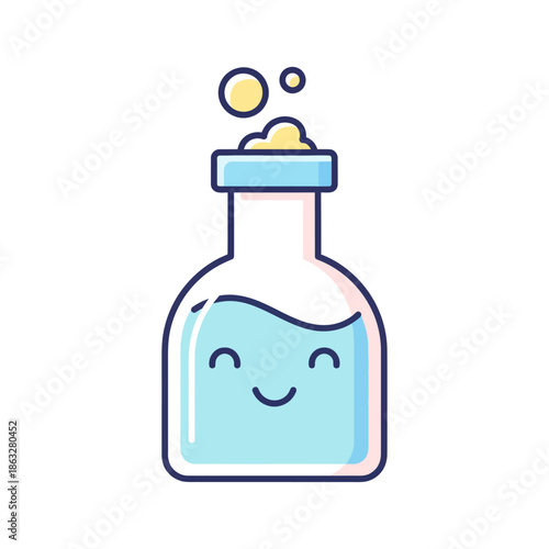 Cute Cartoon Potion Bottle