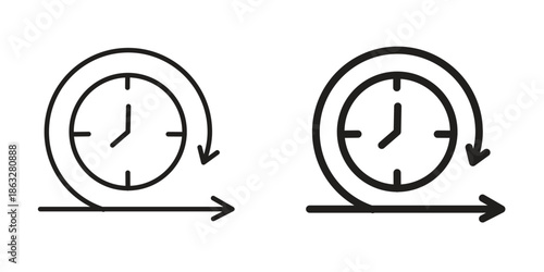 Agile icons Black symbol on transparent background. EPS10