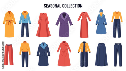 Seasonal Clothing Collection: Winter Outfits and Fashion