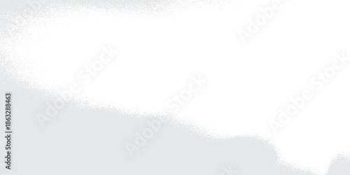 Monochrome stipple gradient, soft speckle bloom and haloed center, subtle vignette ring. Fine dot dispersion, airy fade, clean negative core; vector illustration