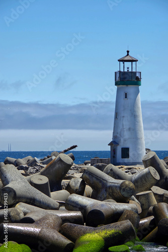 Monterey Bay Walton Lighthouse in Santa Cruz