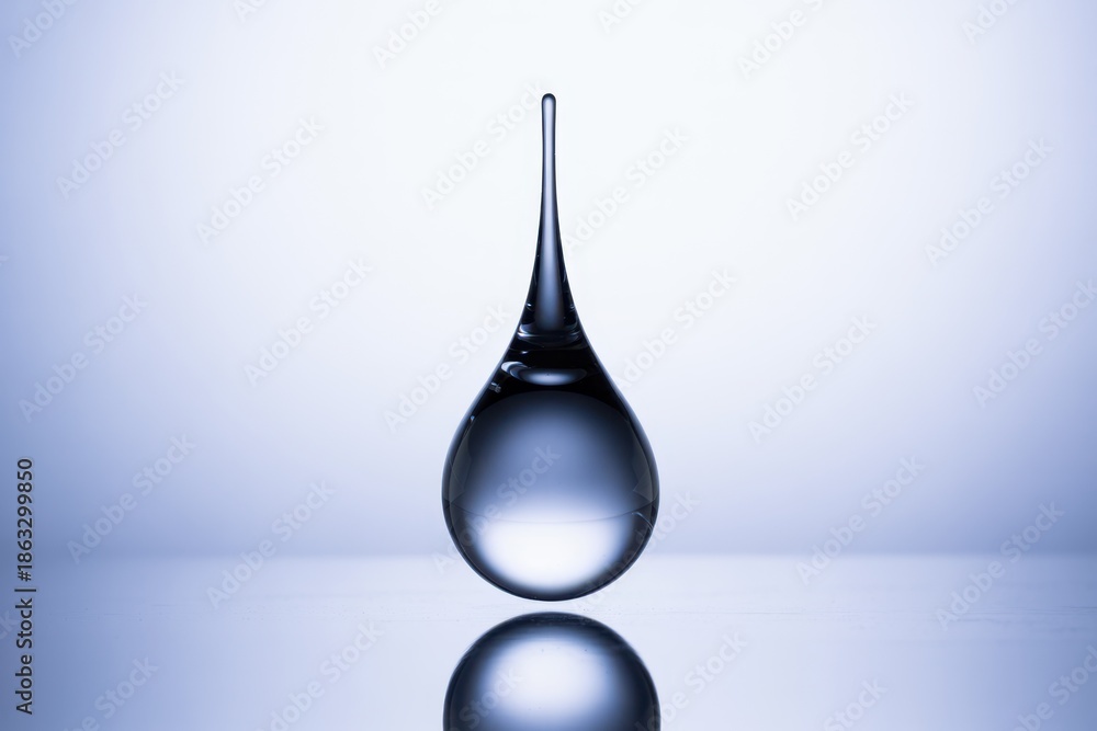 Fototapeta premium Abstract Water Drop