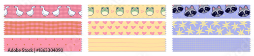 Cute Spring Animal Washi Tape