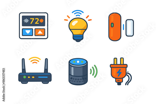 Smart Home Icons Set