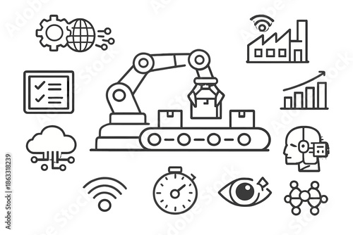 Smart Factory Icons