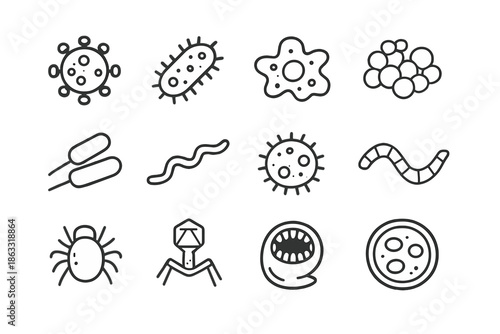 Microbe Icons