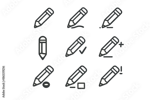 Pencil Icons