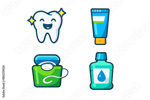 Dental Care Icons