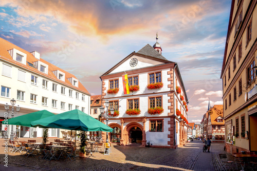 Konstfotografi Altstadt, Lahr am Main, Bayern, Deutschland