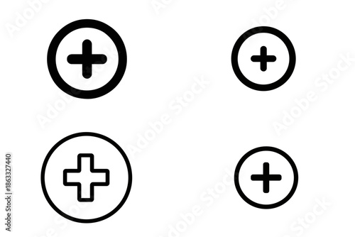 Plus Symbol Icons