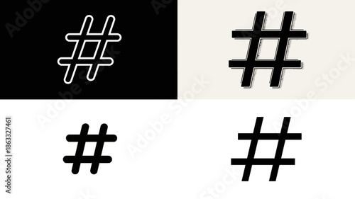 Number Sign Variations