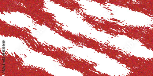 Red and white paint splash illustration featuring a red grunge texture design with artistic blood splatter and ink drop patterns on a festive Christmas snow backdrop wallpaper