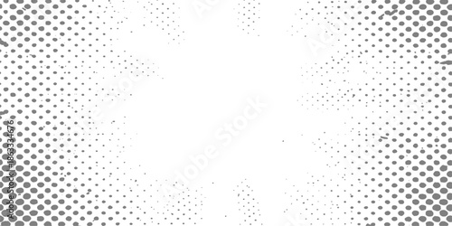 Abstract blue halftone background with grunge texture featuring rain drops and water bubbles on a wet glass surface for a clean liquid window design